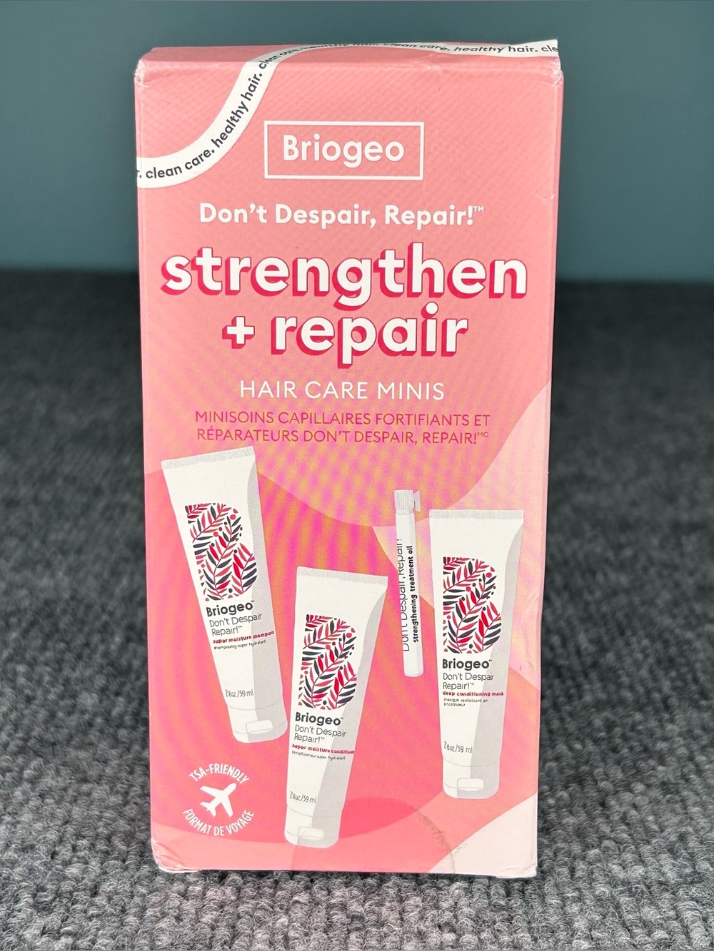 Briogeo Don’t Despair Repair! Strengthen + Repair! Hair Care Minis Set of 4